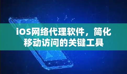 iOS网络代理软件，简化移动访问的关键工具