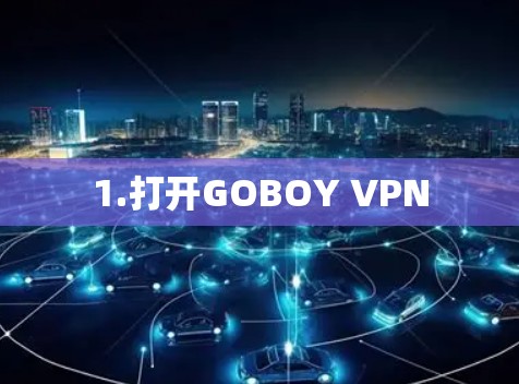 1.打开GOBOY VPN 1.打开GOBOY VPN
