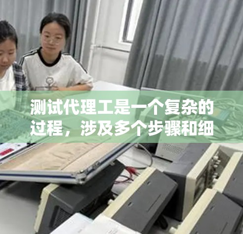 测试代理工是一个复杂的过程，涉及多个步骤和细节，需要仔细规划和执行。以下是一个系统化的指南，总结了测试代理工的步骤和注意事项