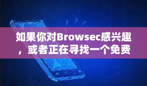 如果你对Browsec感兴趣，或者正在寻找一个免费的VPN插件，以下是一些推荐的选项